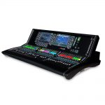 Allen & Heath - dLive S7000 front right view of console profile