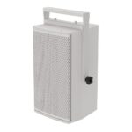 EM Acoustics - EMS-101X Compact two-way passive reflex-loaded loudspeaker White Front left with hanging yoke