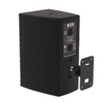 EM Acoustics - EMS-51X Ultra-compact two-way passive loudspeaker rear right with wall mount