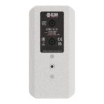 EM Acoustics - EMS-51X Ultra-compact two-way passive loudspeaker white rear