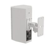 EM Acoustics - EMS-61 Compact two-way passive reflex-loaded loudspeaker white rear left with wall braket