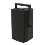 EM Acoustics - EMS-81X Compact two-way passive reflex-loaded loudspeaker Black speaker with hanging yoke portrait