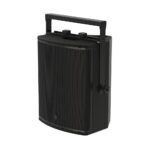 EM Acoustics - M-C12 Two-way passive coaxial stage monitor Black vertical with top yoke