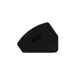 EM Acoustics - M-C12 Two-way passive coaxial stage monitor Black Left Profile