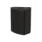 EM Acoustics - M-C12 Two-way passive coaxial stage monitor Black Vertical front left