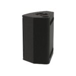 EM Acoustics - M-C12 Two-way passive coaxial stage monitor Black Vertical back