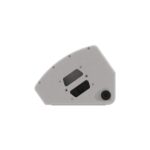 EM Acoustics - M-C12 Two-way passive coaxial stage monitor White front left
