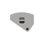 EM Acoustics - M-C15 Two-way Passive Coaxial Stage Monitor White left side