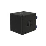 EM Acoustics - S-15 Compact Reflex Subwoofer black Front right with castors