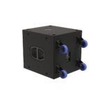 EM Acoustics - S-15 Compact Reflex Subwoofer black Rear left with castors