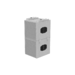 EM Acoustics - S-15 Compact Reflex Subwoofer White front left tow stacked