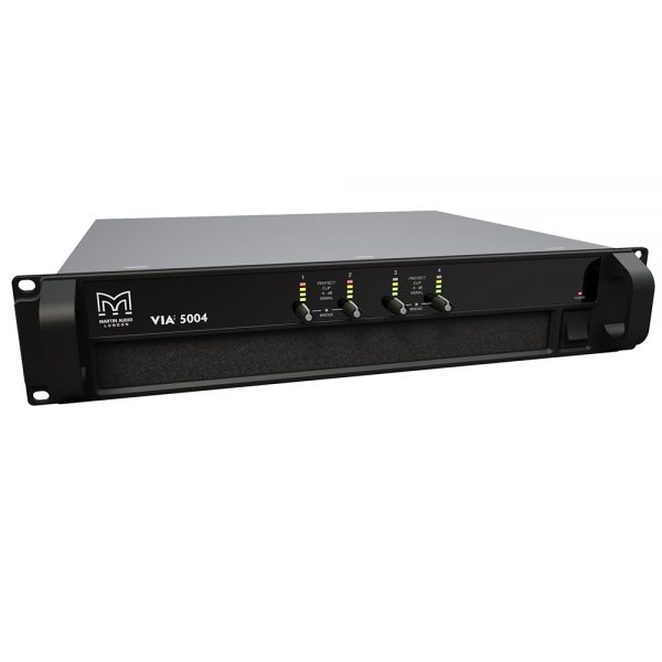 Martin Audio - Via5004 4 Channel Amplifier Front Face
