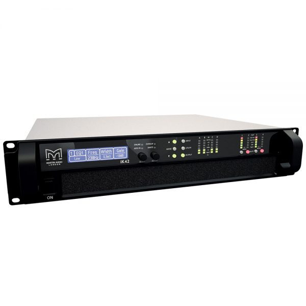 Martin Audio - iKON iK42 4 Channel Amplifier Front face dispaly