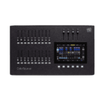 ETC ColorSource 20 console flat profile of desk showing Layout