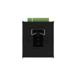 Enttec - Pixel Octo back showing din rail connector