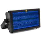 Martin - Atomic 3000 LED Strobe front left showing light on blue