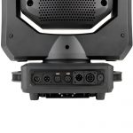Martin - ERA 400 Performance CLD Moving Head rear base close up power and DMX in and through