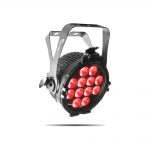 SlimPAR Pro H USB RGBAW + UV PAR front left of fixture
