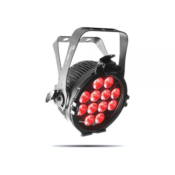 SlimPAR Pro H USB RGBAW + UV PAR front left of fixture