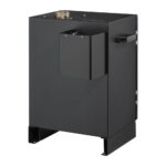 Rear right of professional outdoor haze machine, in tough metal case.