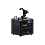 Rear left of showven sparkular fall machine with hanging clamp for showers of sparks
