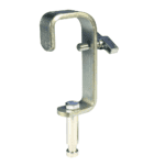 Doughty - Baby Pin Hook Clamp Raw metal clamp with baby pin