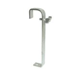 Hook Clamp 50mm Extra Long in raw metal