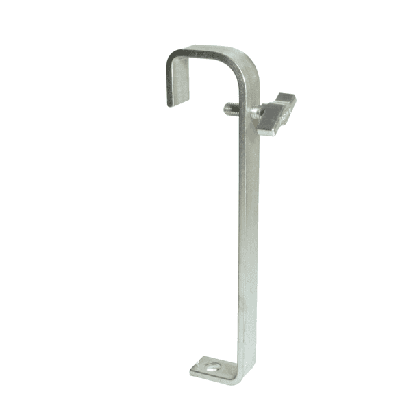 Hook Clamp 50mm Extra Long in raw metal