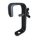 Industry standard hook clamp black finish