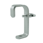 Industry standard hook clamp zinc finish