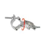 Doughty - Mammoth Slimline Swivel Coupler T57422 Silver