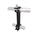 Doughty - Pipe To Pipe Coupler Black