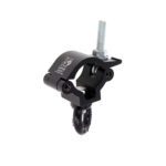 Dougthy lightweight black clamp with 30mm hanging eye