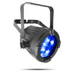 Chauvet-Professional_COLORado-3-Solo Front right of fixture split yoke/stand