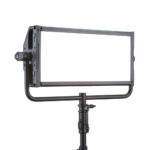 Litepanels - Gemini 2x1 Soft RGBWW LED Panel Front right on stand