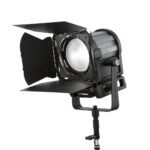 Litepanels - Sola 6+ Daylight Fresnel front left of fixture