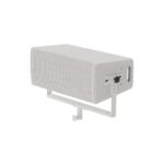 EM Acoustics - R10 Precision Passive Full-Range Loudspeaker White Horizontal with bottom pole mount yoke