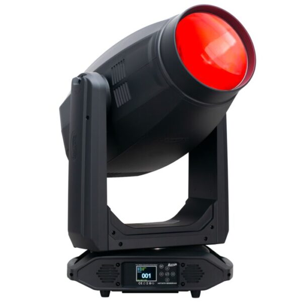 Elation – Artiste Mondrian front right fixture on red