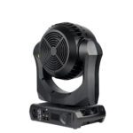 Martin - Aura PXL Multi-lens moving head wash light Rear display, controls, Power and data in/out
