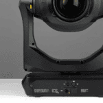 Martin - MAC Encore Performance CLD moving head rear with head rotated Power in and DMX in/Through