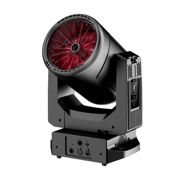 Vari-lite_VL5-LED-WASH_Front-Left Vari*lite - VL5 LED WASH Front left of bladed Wash moving head display on yoke