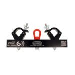 Doughty - 1000Kg Solid Hanging Truss Adaptors T55785 Black