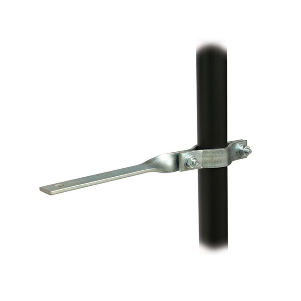 Doughty's steel boom arm with a 90 degree twist. Suitable for 48mm diameter tube.