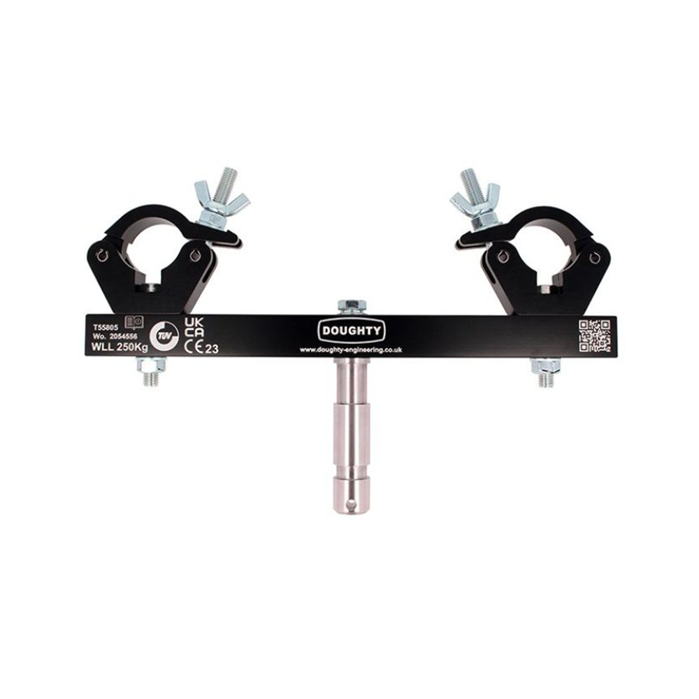Doughty-Fixed-Solid-Truss-Adaptor-T55805-Black Doughty - Fixed Solid Truss Adaptor T55805 Black