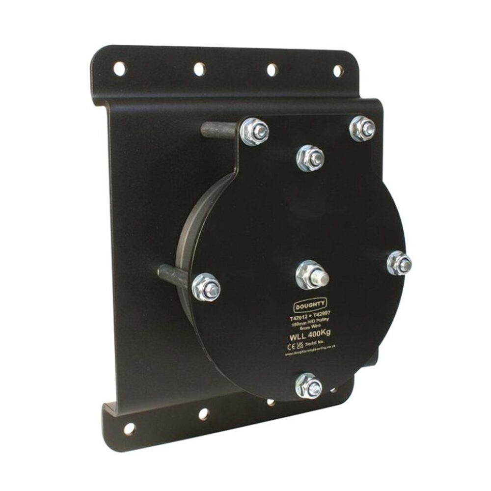 Doughty - Heavy Duty Pulley-Wall Mounting Plates