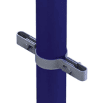 Doughty - Mesh Panel Clip Double T17100 attached to pipe