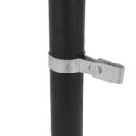 Doughty - Mesh Panel Clip Single T17000 Attachedd to Pipe