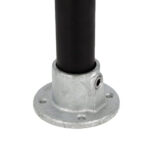 Doughty - Pipeclamp Base Flange T13100 in use