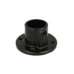 Doughty - Pipeclamp Base Flange T1310001 black