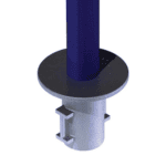 Doughty - Pipeclamp Ground Socket T13400 in use